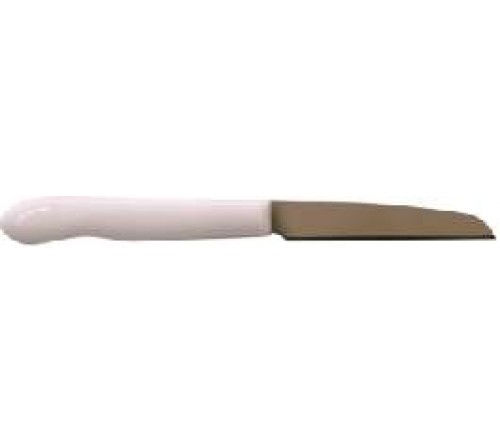 Μαχαίρι άσπρη λαβή ίσιο